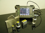 UT device USM35 for UT inspections (probes and calibration samples included)